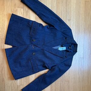 Ann Taylor Deep Blue Denim Jacket